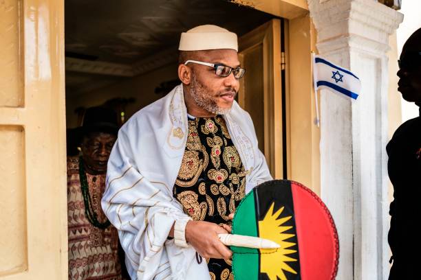 Biafra separatist leader Nnamdi Kanu jailed for life in Nigeria