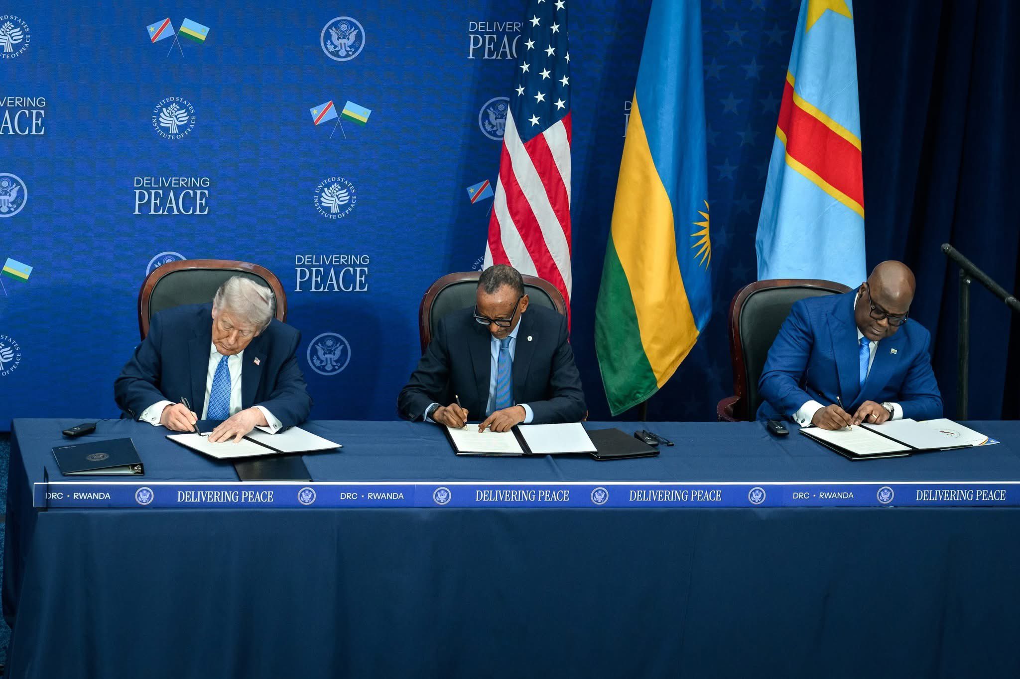 African Union backs peace deal between Rwanda and DRC