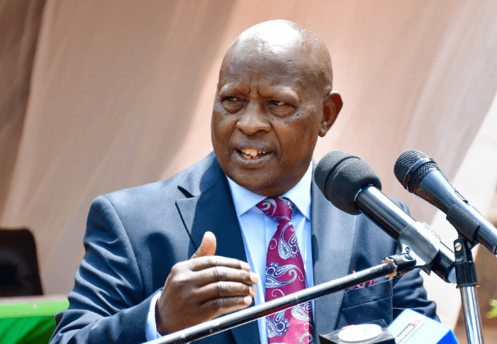 Nyeri Governor Mutahi Kahiga pledges support for Ruto